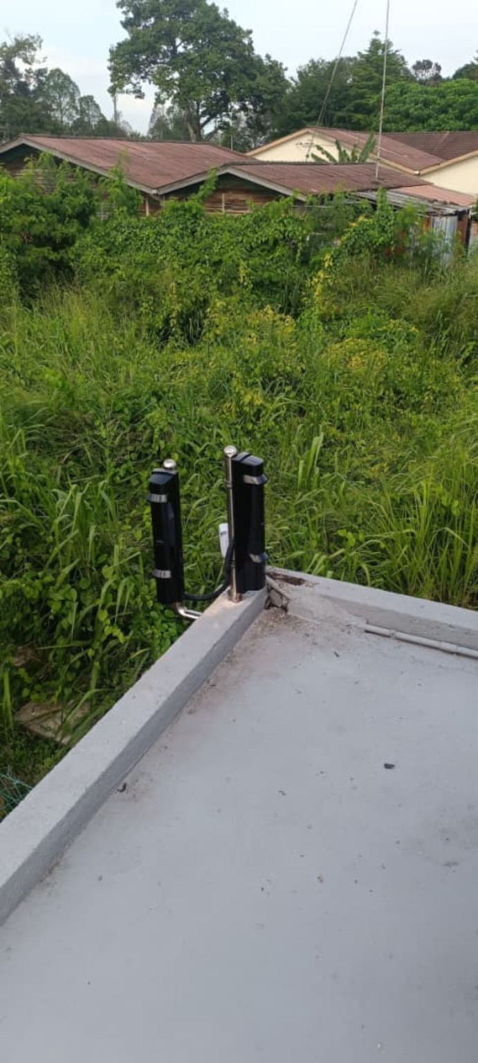 Perimeter Beam Sensor installation by K&A Automation