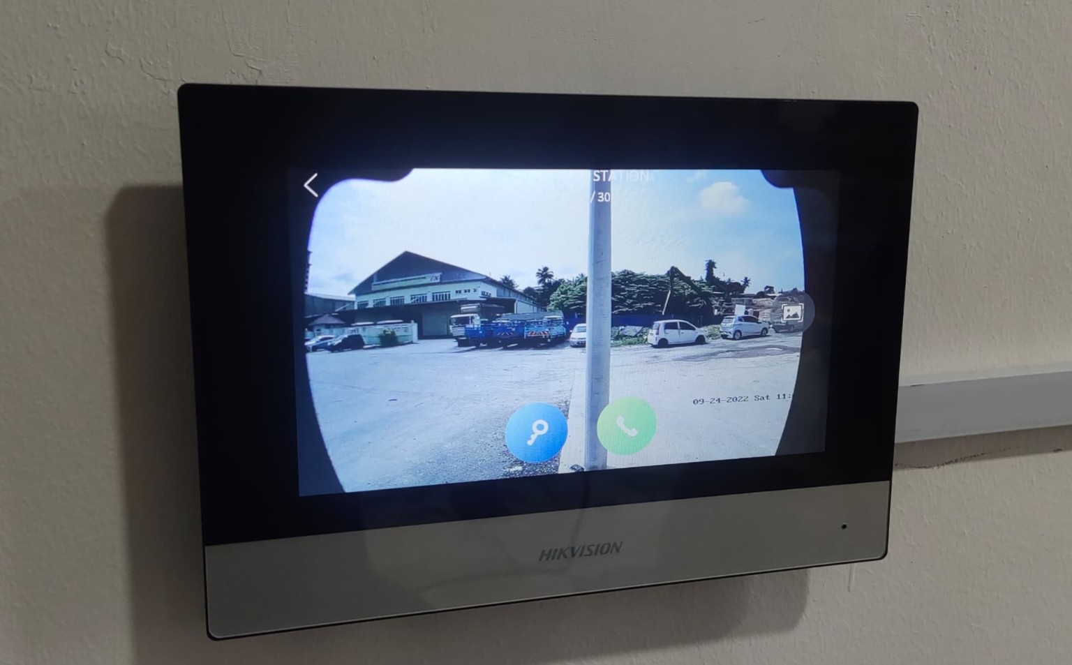 Video Intercom Monitor installation by K&A Automation
